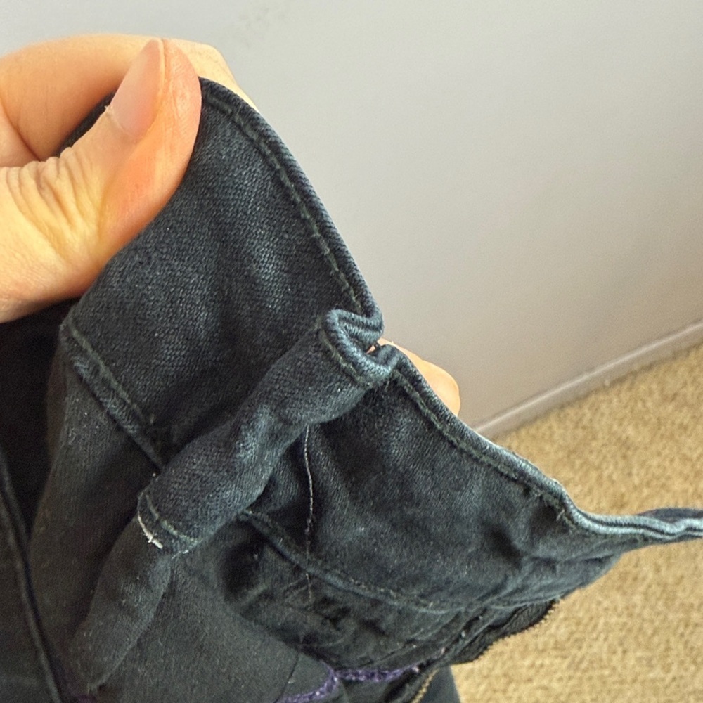 NYDJ Classic Black Slimming Lift Tuck Technology Straight Leg Jeans Size 12P - Picture 12 of 12